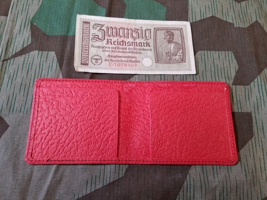 Red Pressed Paper Wallet — image 3