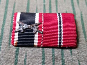 Original War Merit Cross and Eastern Front 'Frozen Meat' Ribbon …