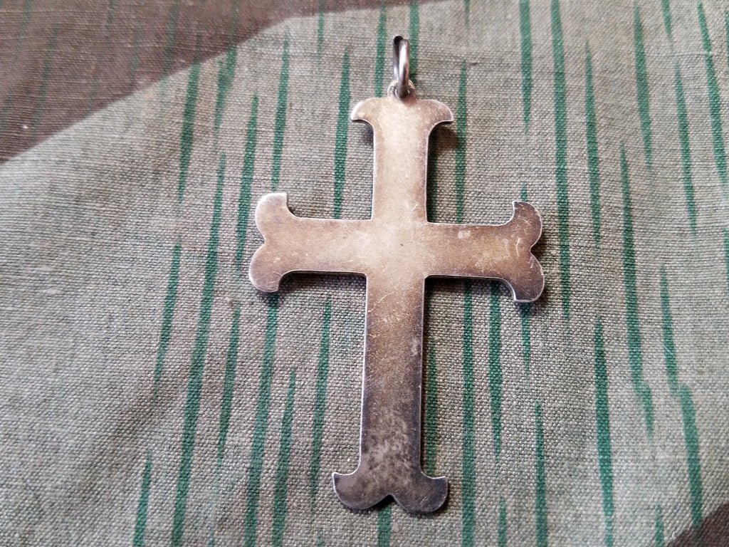 Evang. Frauenhilfe Silver Cross Pendant — image 4