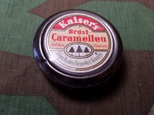 Kaisers Brust Caramellen Cough Drop Tin