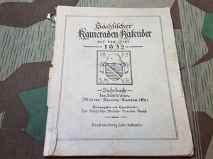 Sächsischer Kameradan-Kalender 1932