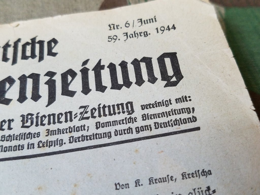 Ostdeutsche Bienenzeitung Beekeeper's Newspaper June 6 1944 — image 2