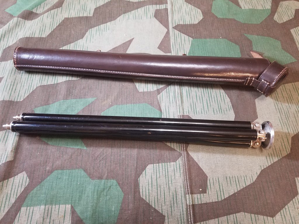 Camera Tripod in Leather Case — image 3