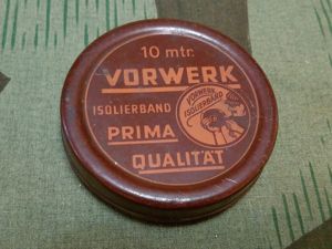 Original Vorwerk 10 Meter Tape Tin
