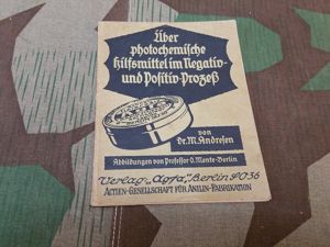 Pre-war Agfa Photography Book