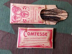 German Hair Pins in Packaging