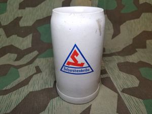 Period Schwabenbrau 1L Krug