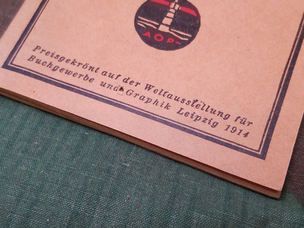 1914 Dice Game Book w/ 2 Dice — image 3