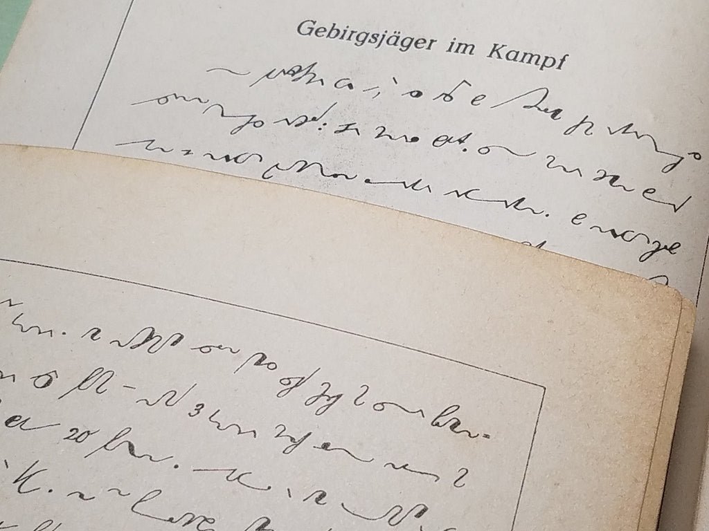 German Stenography Books 1943 (Set of 2) — image 4