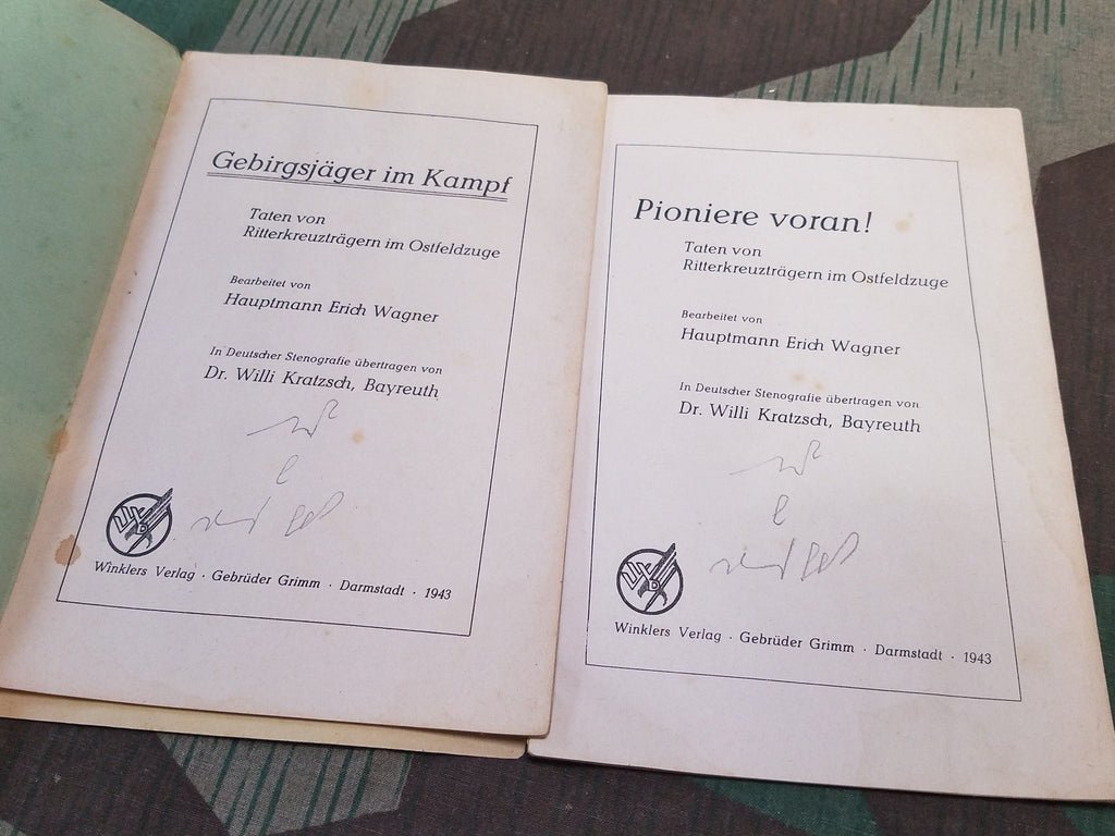 German Stenography Books 1943 (Set of 2) — image 5