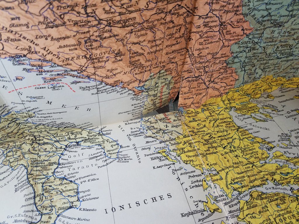 Schlag nach über den Südosten Map 1941 — image 5