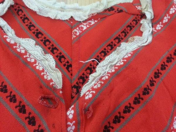 Red Dirndl Dress(B-36' W-31') — image 3