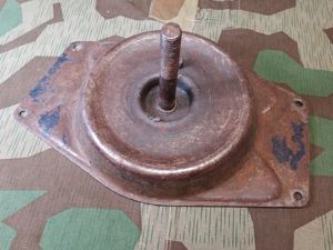 Original German Motorcycle Spare Tire Bracket