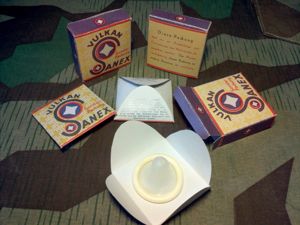 Reproduction Wehrmacht Condoms Vulkan Sanex