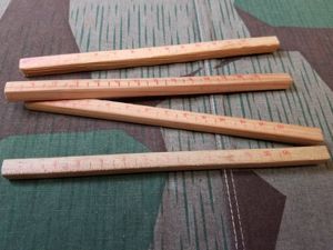 Wooden Mapcase Ruler