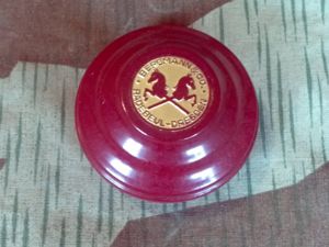 Bergmann & Co. DRGM Bakelite Soap/Perfume Container