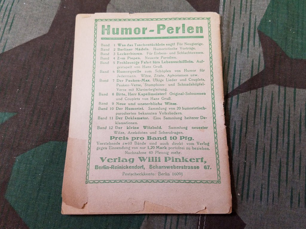 SALE! Rhein und Wein Lieder Humor Songbook — image 3