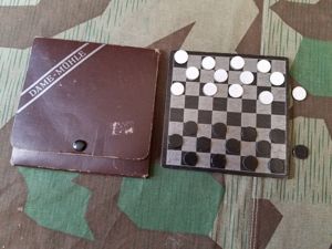 Dame Mühle Game Set (Checkers / Nine Men's Morris)