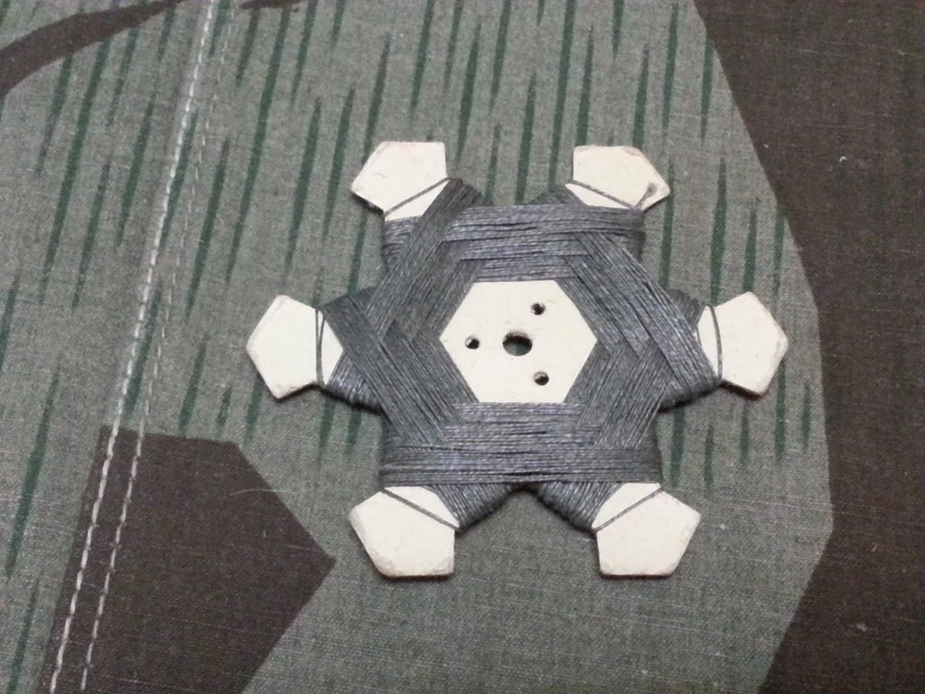 Original Feldgrau Linengarn Linen Thread Star — image 2