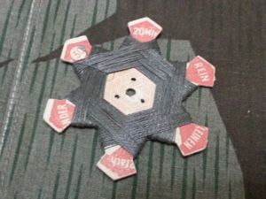 Original Feldgrau Linengarn Linen Thread Star