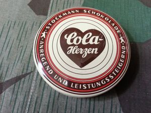 Cola Herzen Chocolate Tin