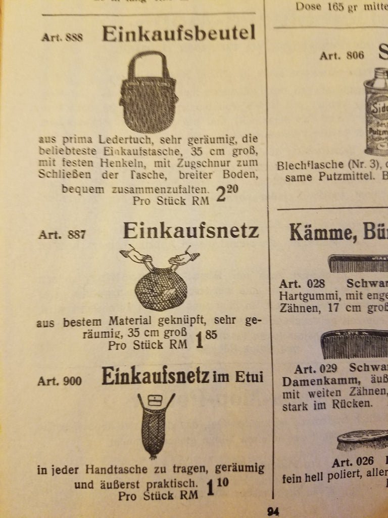 German Mesh Shopping Bags — image 5