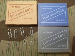 Original German Büronadeln Paperclips