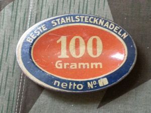 Beste Stahlstecknadeln Sewing Pin/Needle Tin