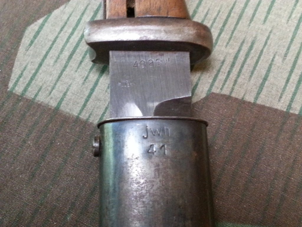 Mis-Matched Bayonet jwh asw Wood Grips — image 3