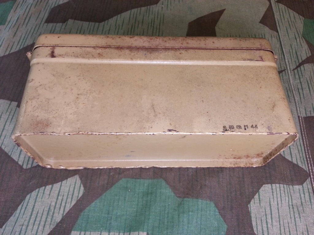 Original Tan Vehicle Spare Parts Box — image 2