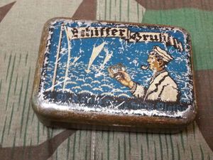 Original Schiffer Tobacco Tin