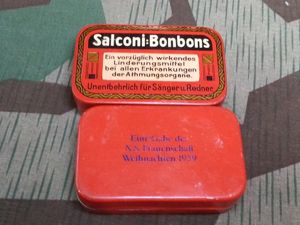 Salconi Bonbons Tins N.S. Frauenschaft 1939