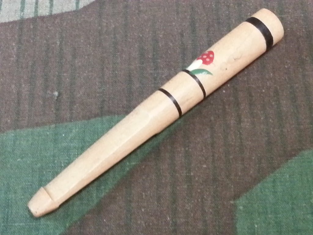 Painted Wood Cigarette Holder — image 2