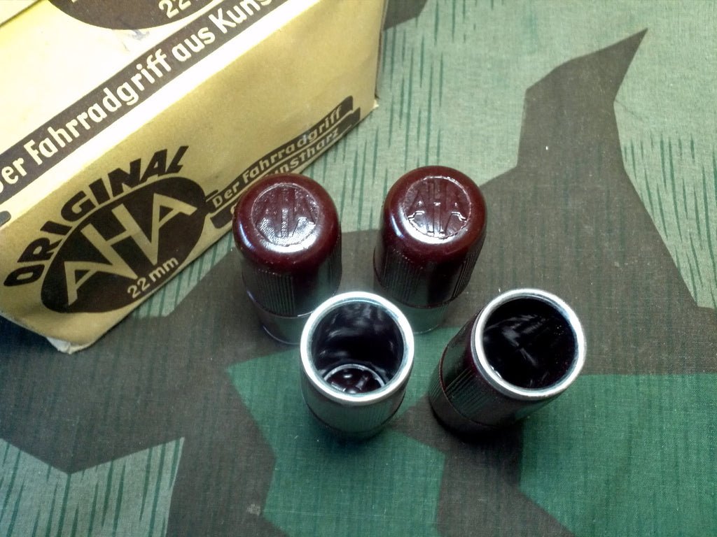 Original AHA Fahrrad Bicycle Bakelite Grips — image 2