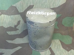 Original German Tear Gas Reizkörper Can from Stalingrad!!!