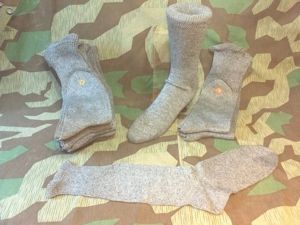Original German Light Gray Socks (~Size 2-3)
