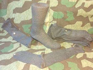 Original German Dark Gray Socks (~Size 2)