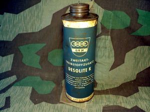 DKW 2 Stroke Oil Can Desolite K