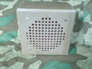 Original Wehrmacht Loud Speaker Great Condition WLSpkl