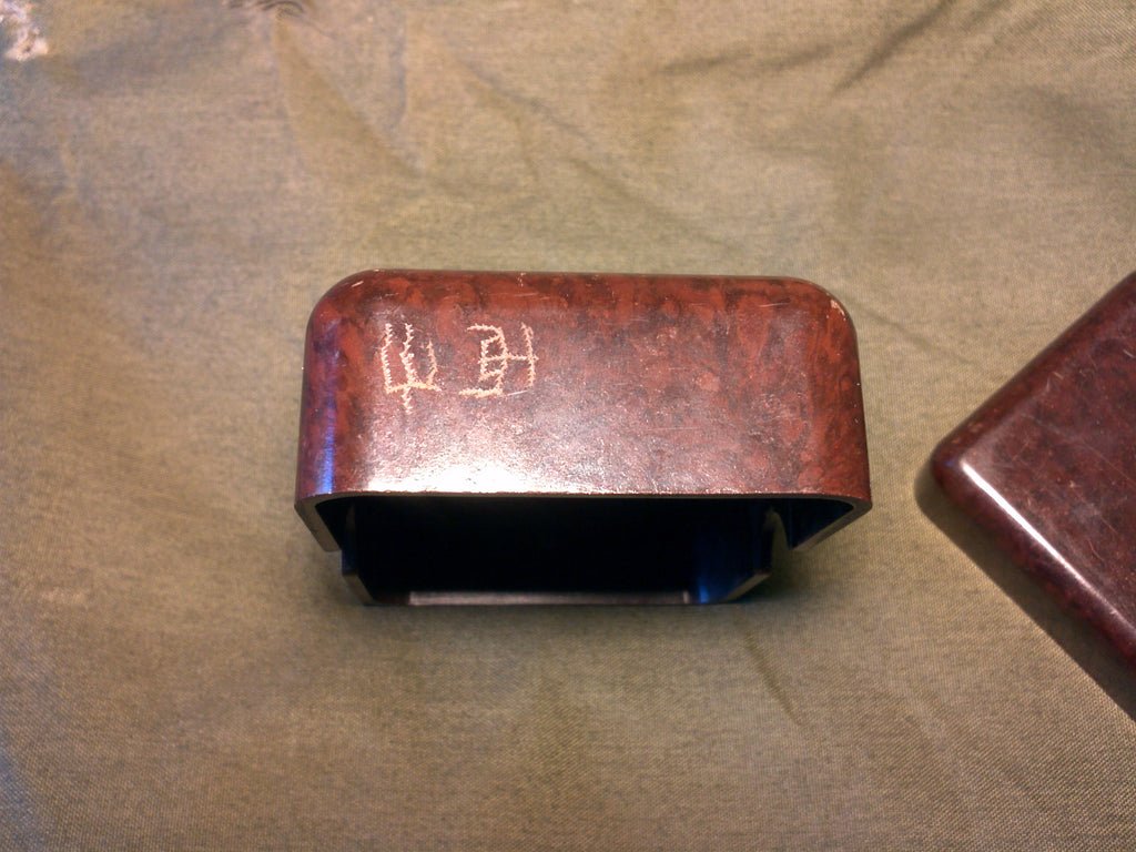 Original Bakelite Soap Dish with Carving — image 3