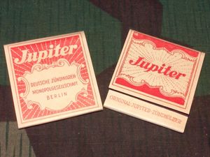 Original Jupiter Zundhölzer Matches