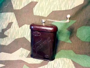 Period Tramp Bakelite Coffee Grinder Complete