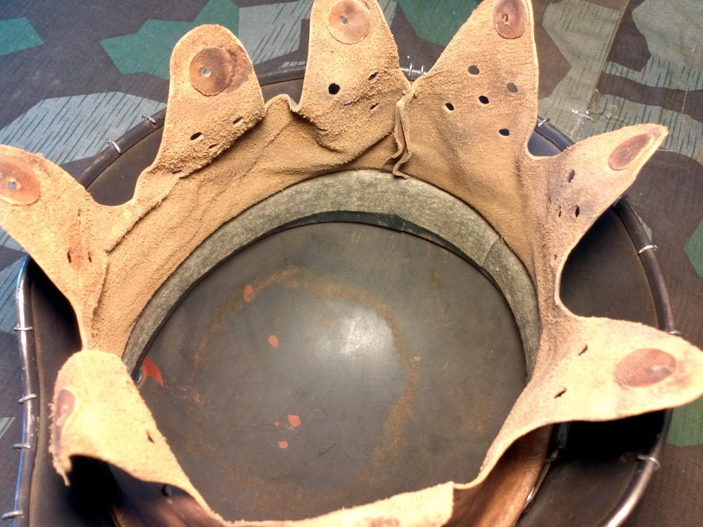 Original Q64 German Helmet Rebuilt — image 10