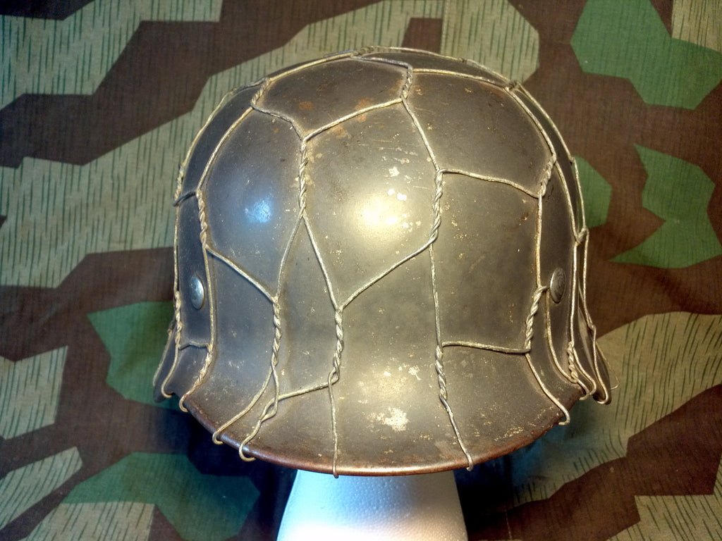 Original Q64 German Helmet Rebuilt — image 2