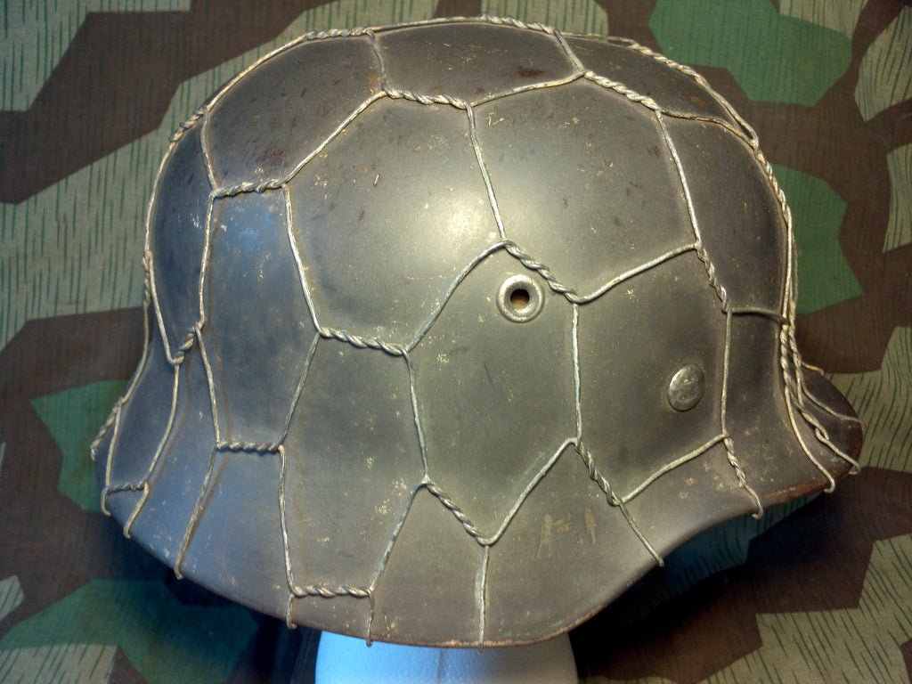 Original Q64 German Helmet Rebuilt — image 3
