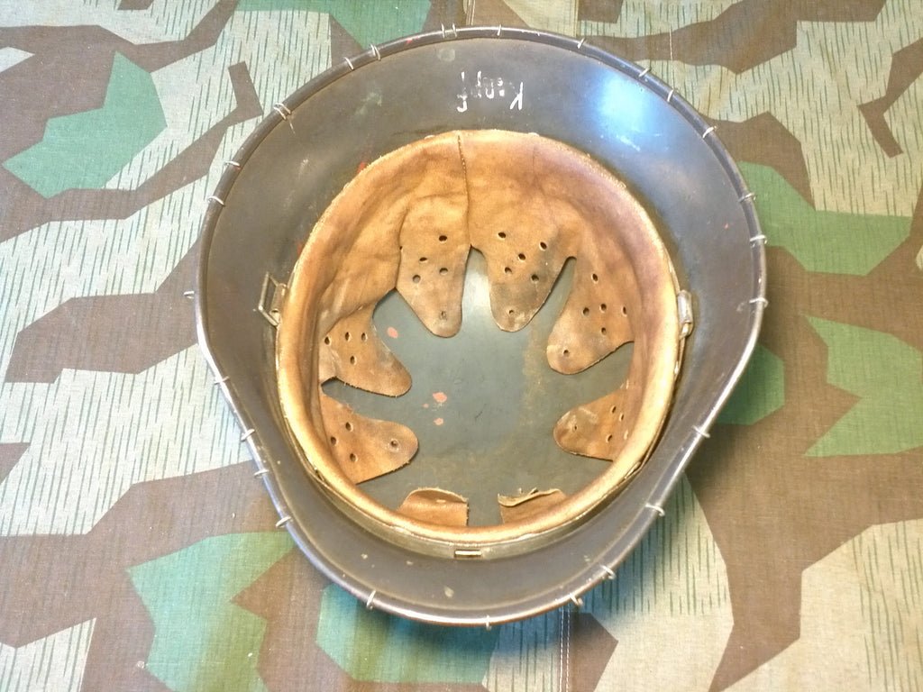 Original Q64 German Helmet Rebuilt — image 7