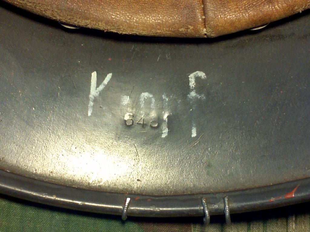 Original Q64 German Helmet Rebuilt — image 9