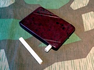 Bakelite Push Up Cigarette Case