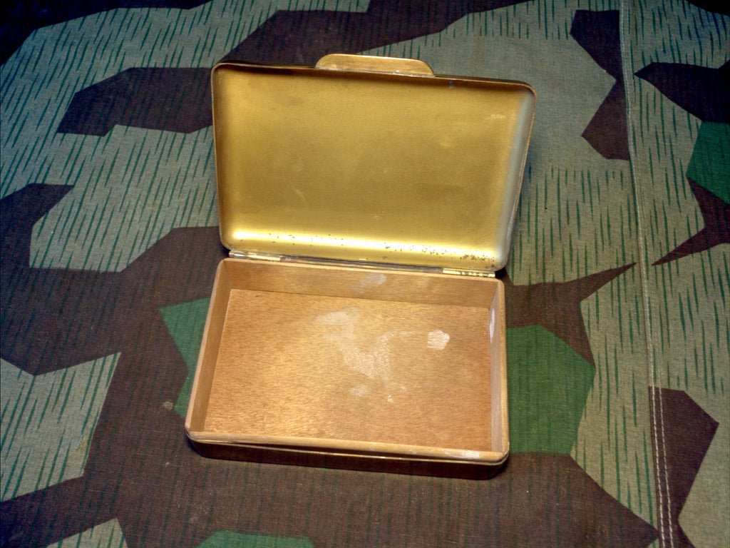 Period GJL Brass German Cigarette Box — image 4