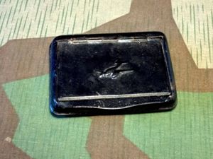 Original Steel Airplane Tobacco Tin